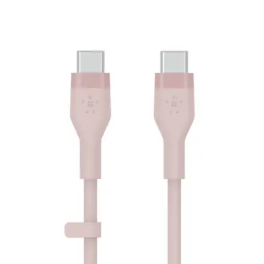 [CAB009bt2MPK] Câble Belkin CAB009bt2MPK BOOST CHARGE™ USB-C vers USB-C 2.0 en silicone, 2 m, rose